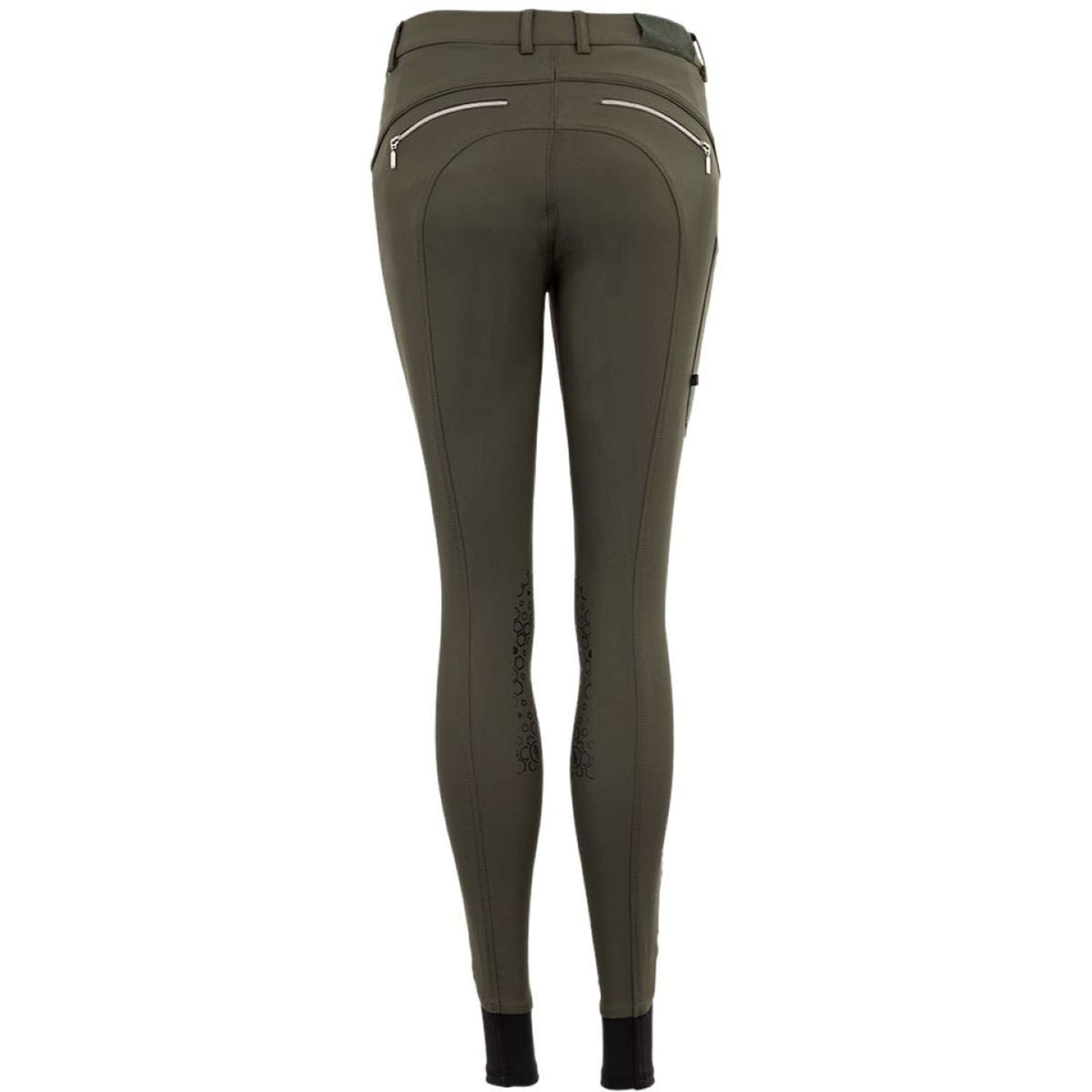 BR Breeches Maury Silicone Knee Forest Green