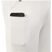 BR Breeches Maikel Silicon Seat Snow White