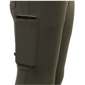 BR Breeches 4-EH Marissa Silicon Seat Forest Green