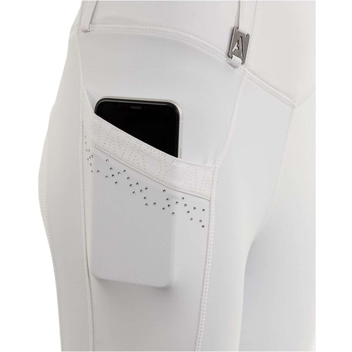 ANKY Riding Legging Trendy C-Wear Silicon Seat White