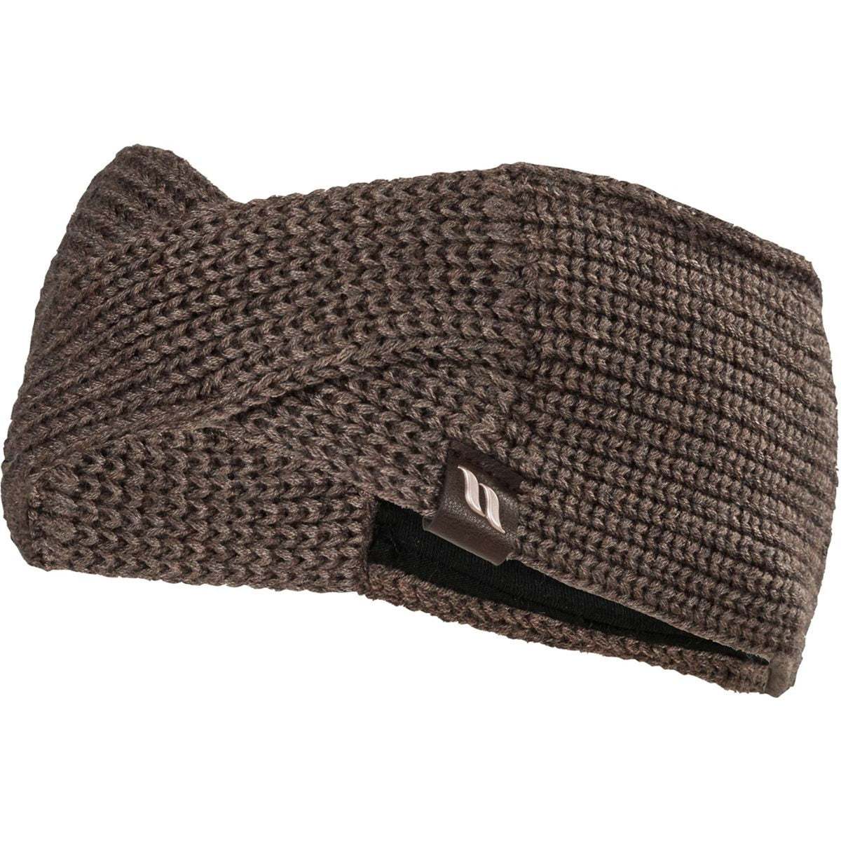 Back on Track Headband Nora Wool Brown