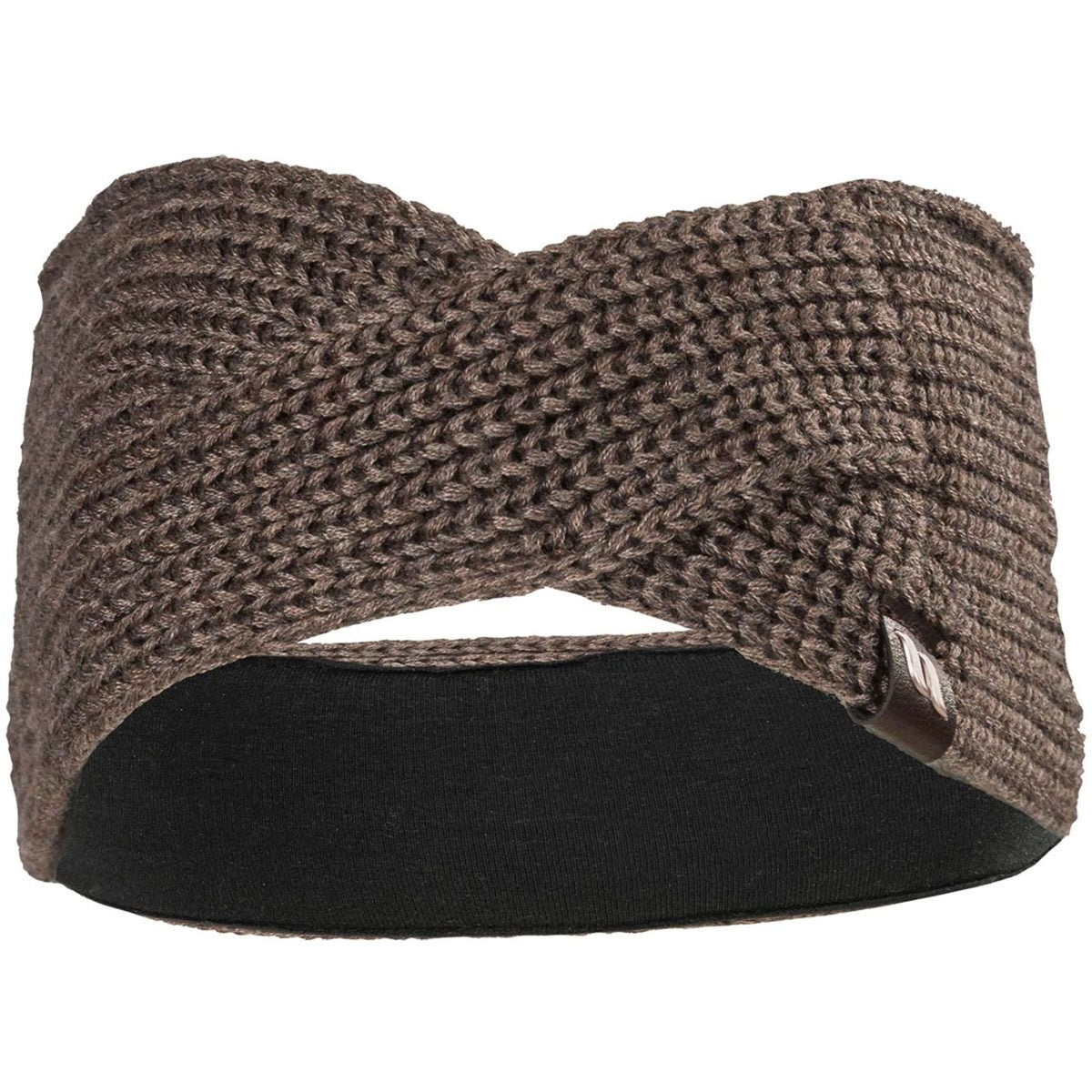 Back on Track Headband Nora Wool Brown