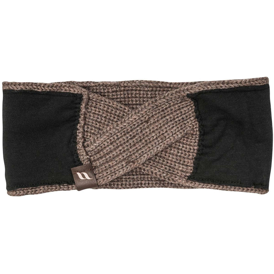 Back on Track Headband Nora Wool Brown