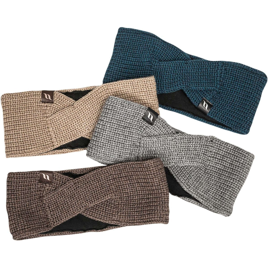 Back on Track Headband Nora Wool Grey