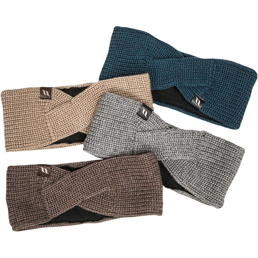 Back on Track Headband Nora Wool Grey