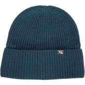 Back on Track Beanie Ava Wool Petrol