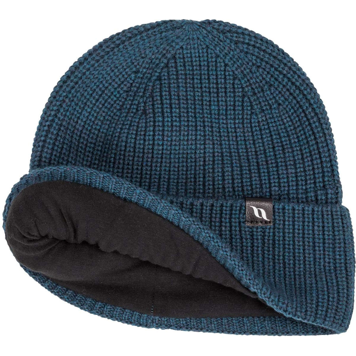 Back on Track Beanie Ava Wool Petrol