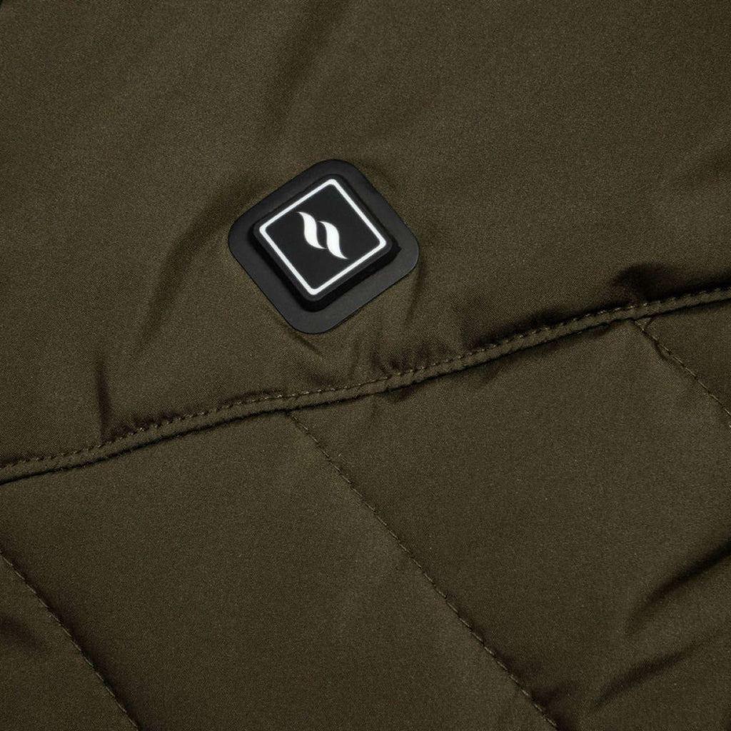 Back on Track Heated Vest Etna W's Olive