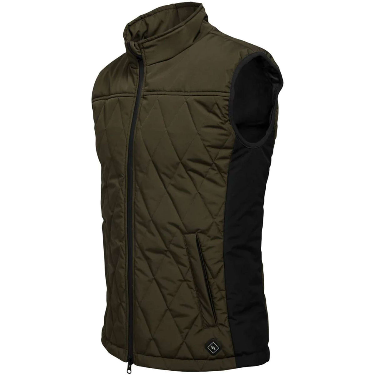 Back on Track Heated Vest Teide Olive