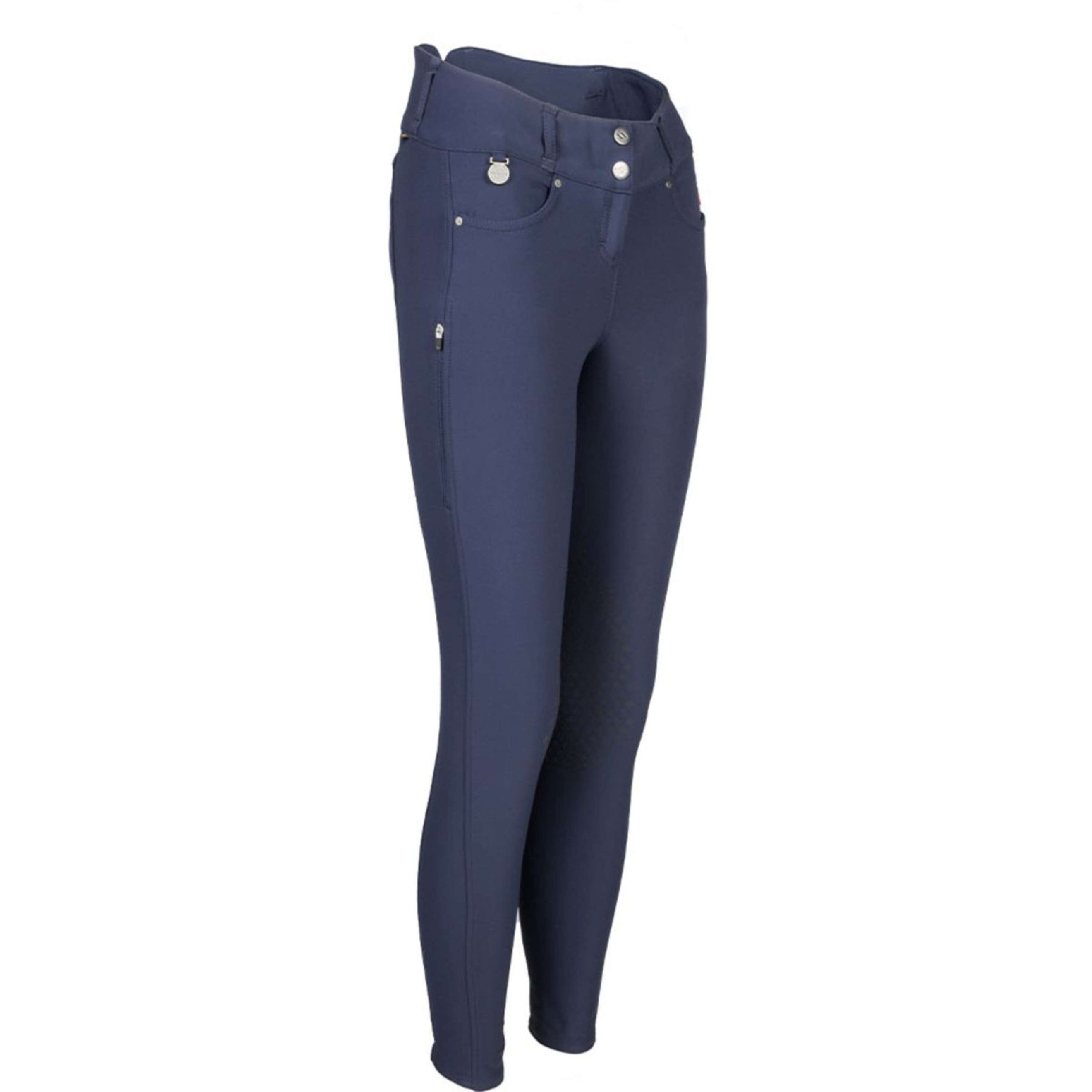 Back on Track Breeches Julia Knee Grip Blue