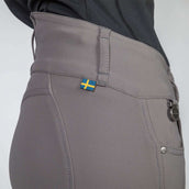 Back on Track Breeches Julia Knee Grip Grey