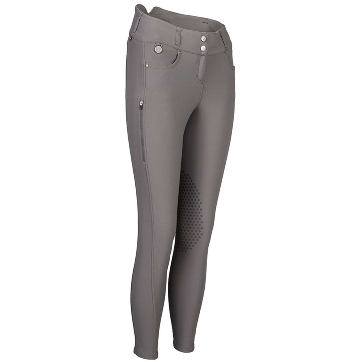 Back on Track Breeches Julia Knee Grip Grey