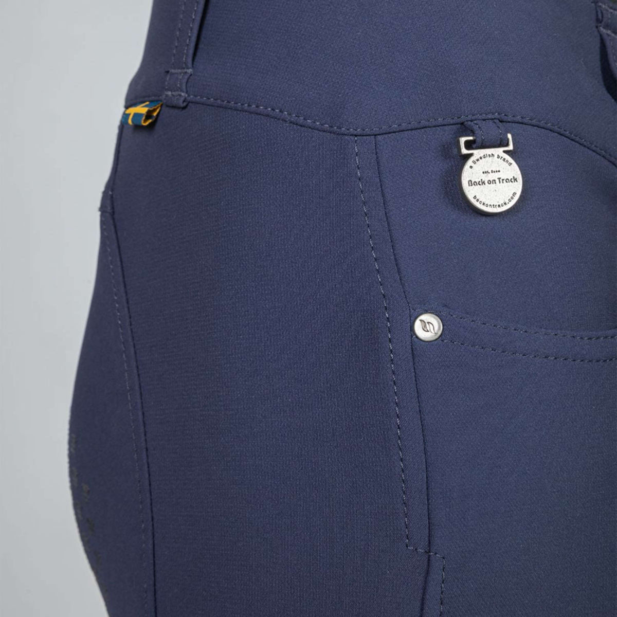 Back on Track Breeches Julia Full Grip Blue