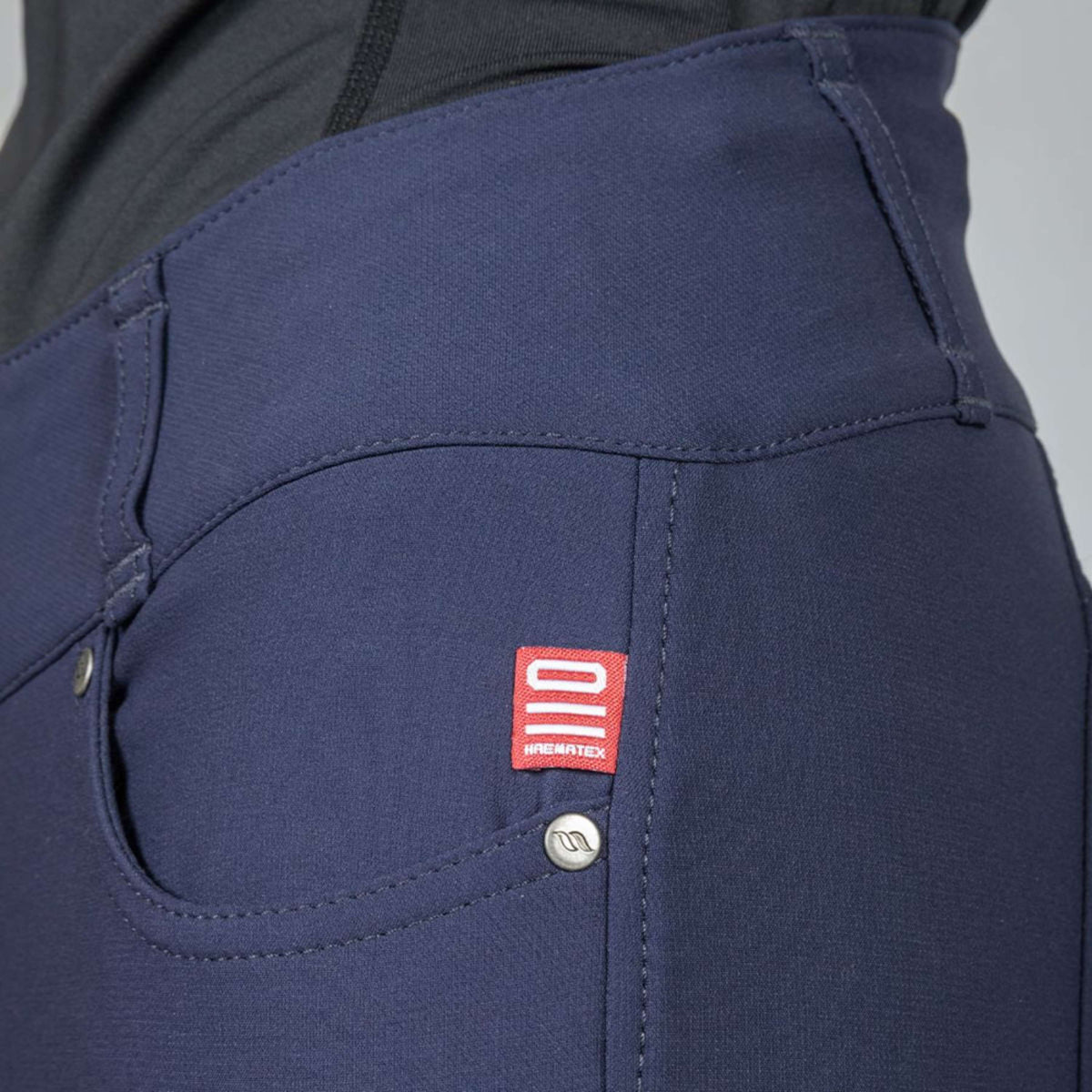 Back on Track Breeches Julia Full Grip Blue