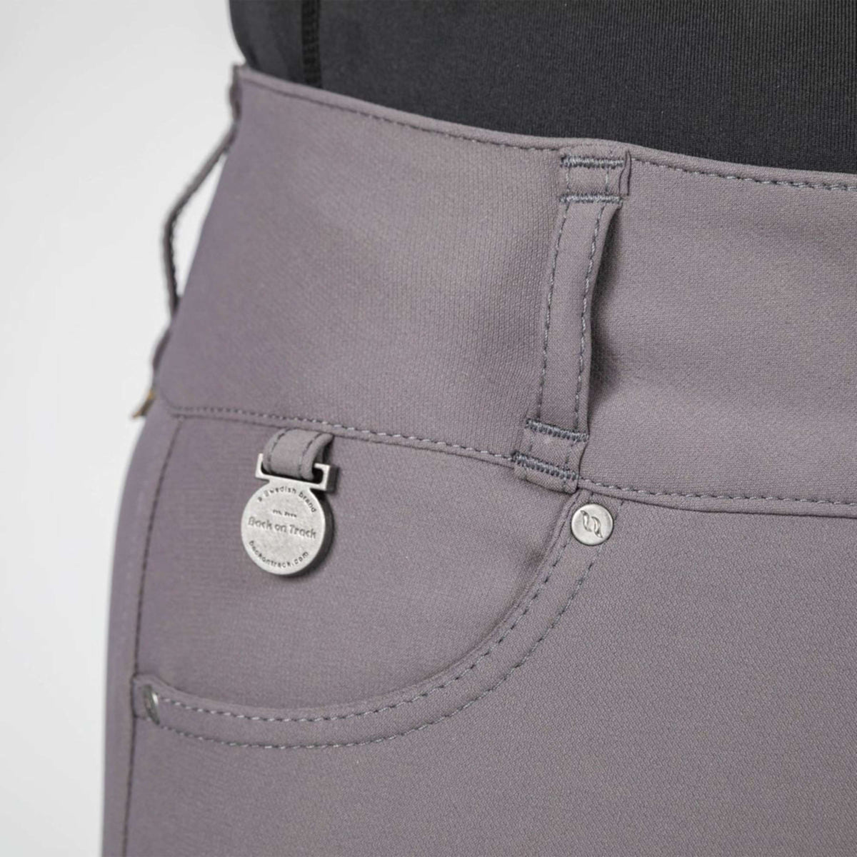 Back on Track Breeches Julia Full Grip Grey