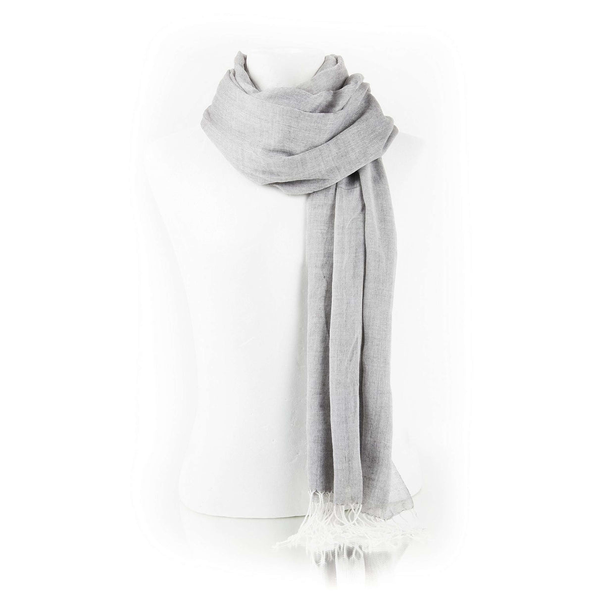 Back on Track Scarf Grey