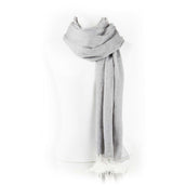 Back on Track Scarf Grey