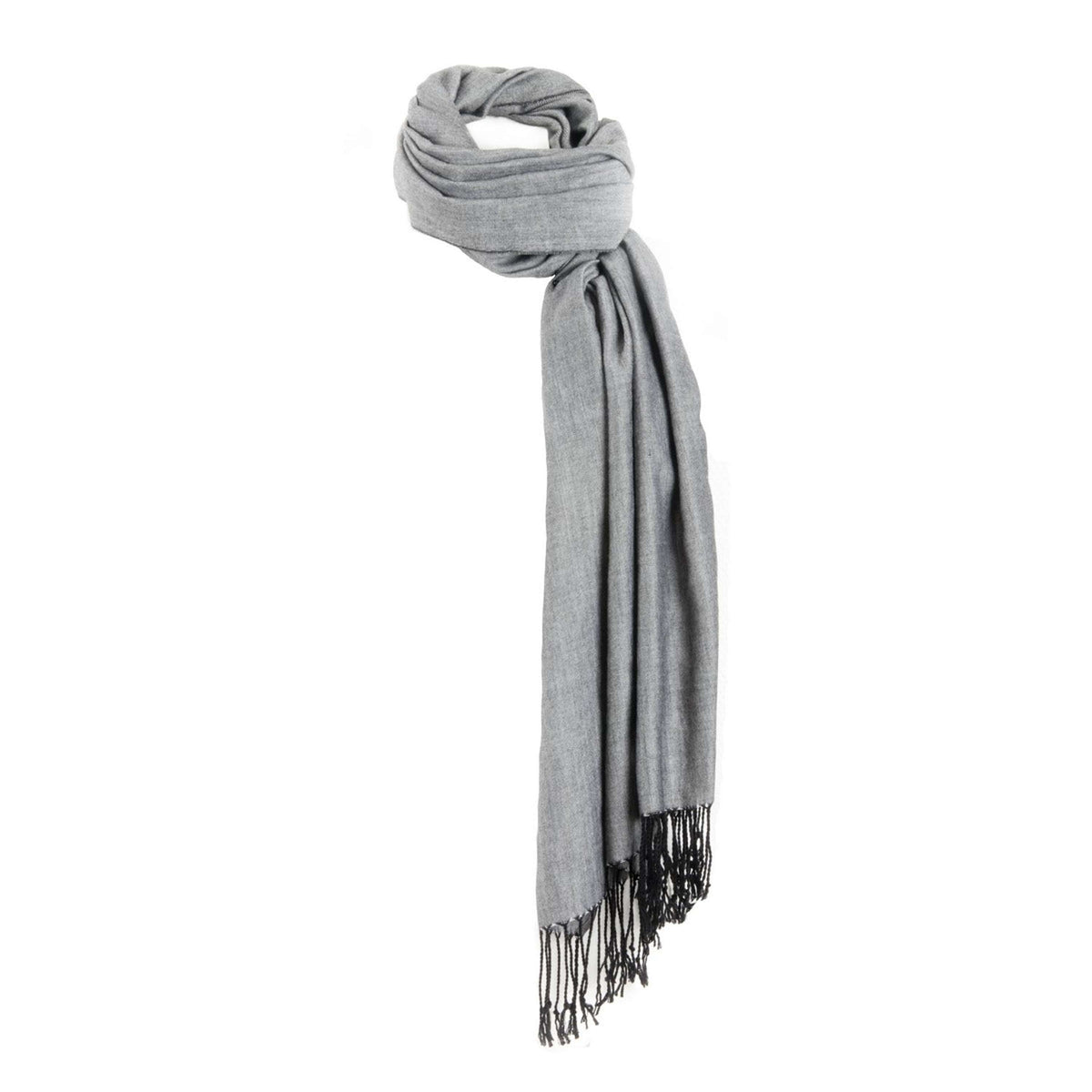 Back on Track Scarf Grey/Black