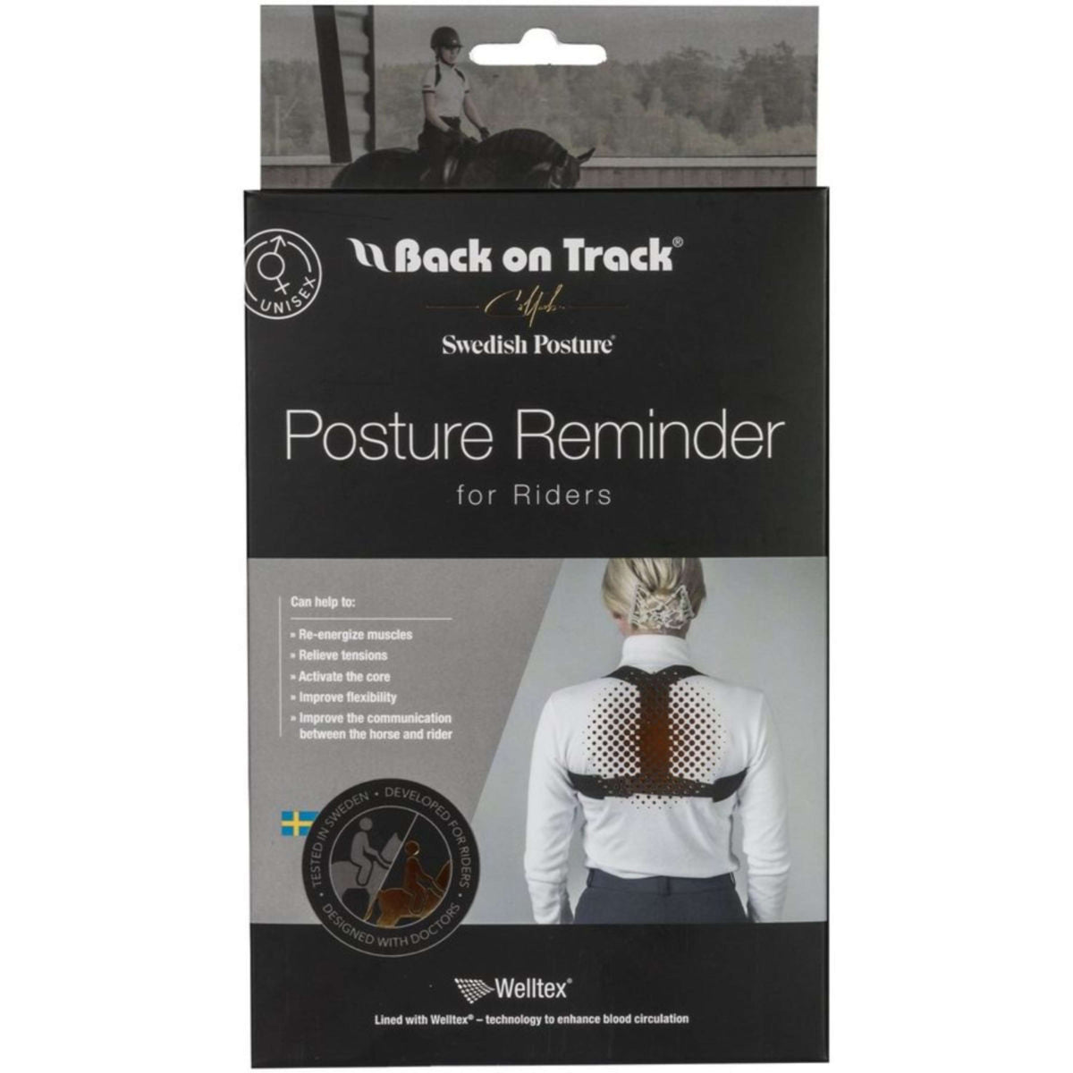 Back on Track Harness Posture Reminder Black