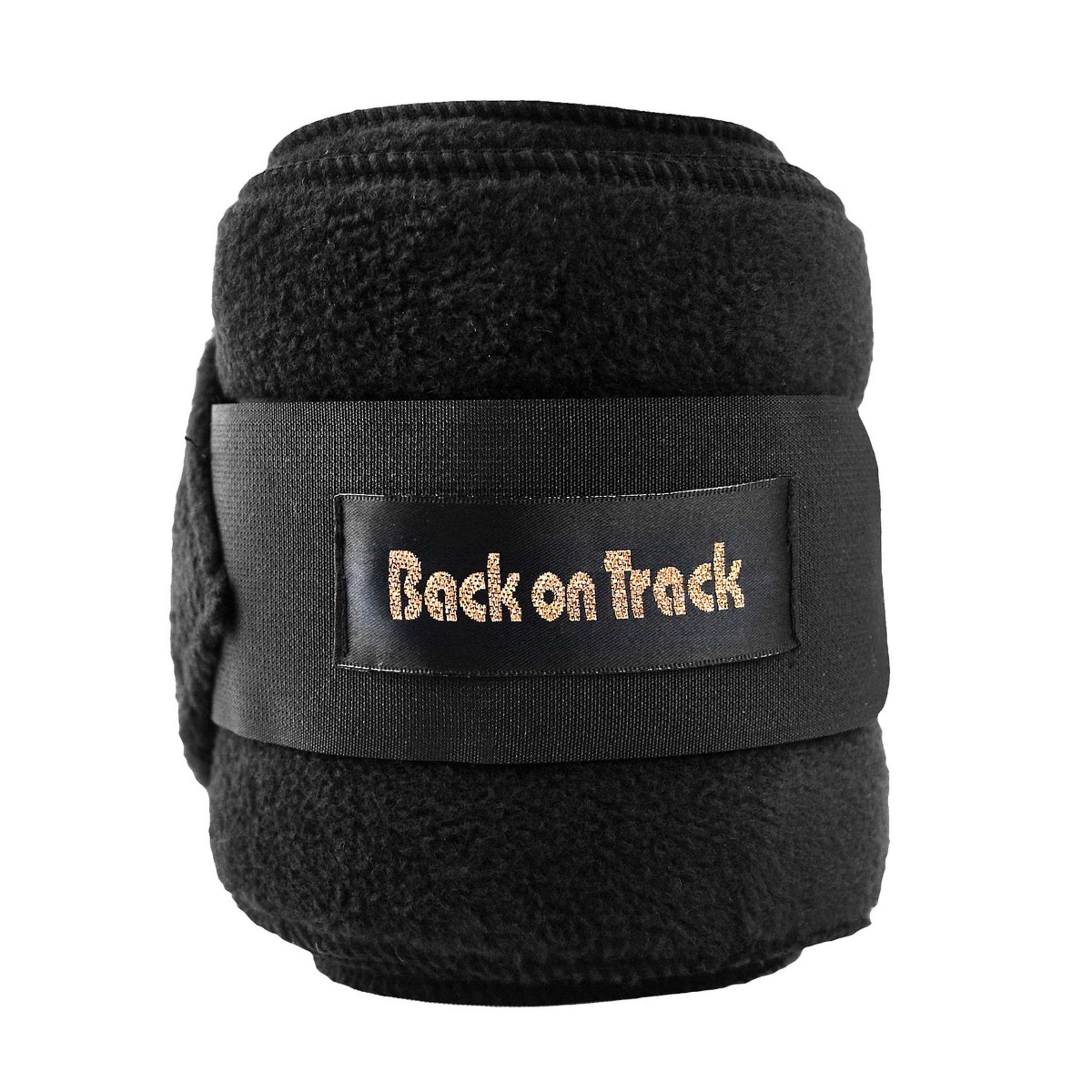 Back on Track Bandages Fleece per Pair Black