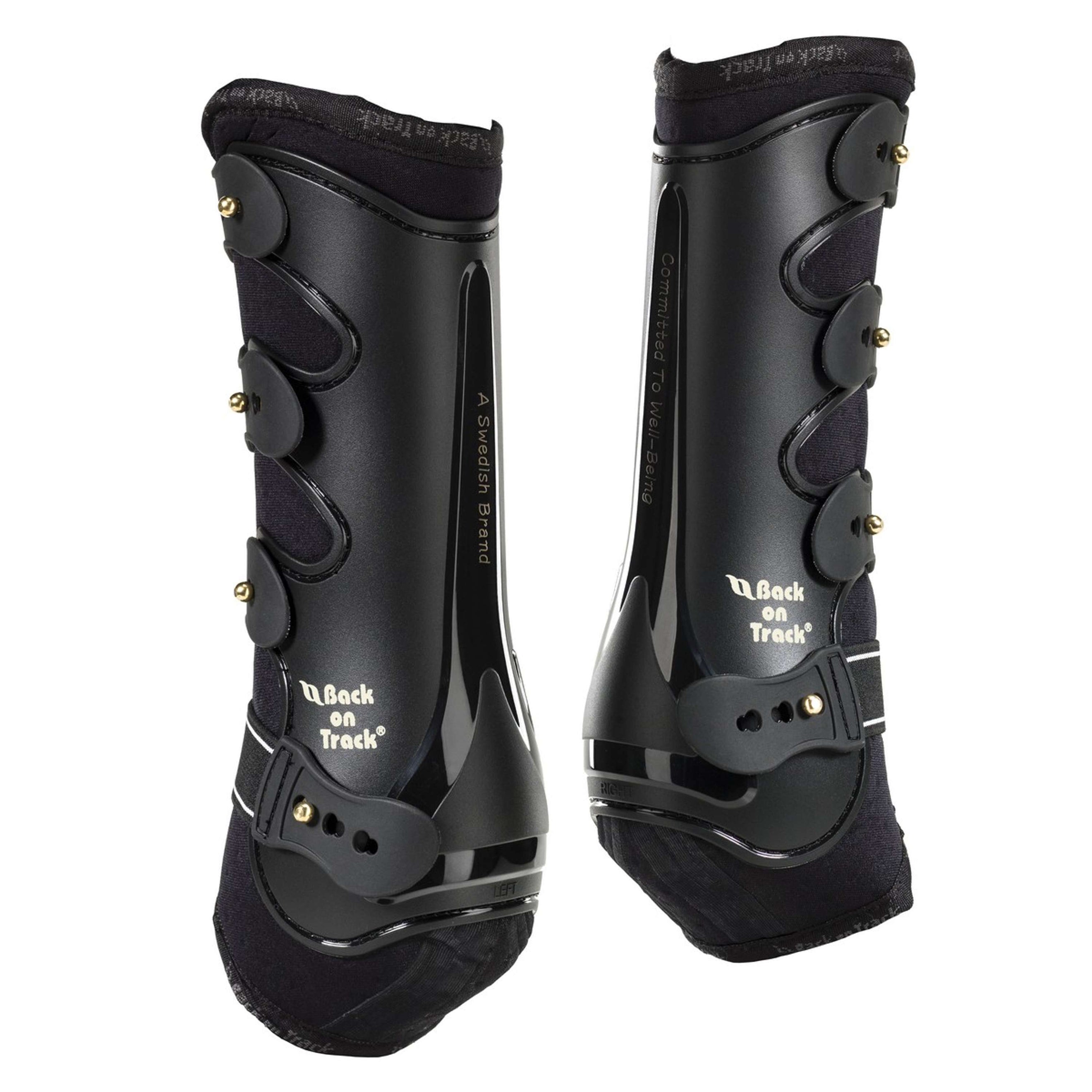 Back on Track Tendon Boots Work Royal Black