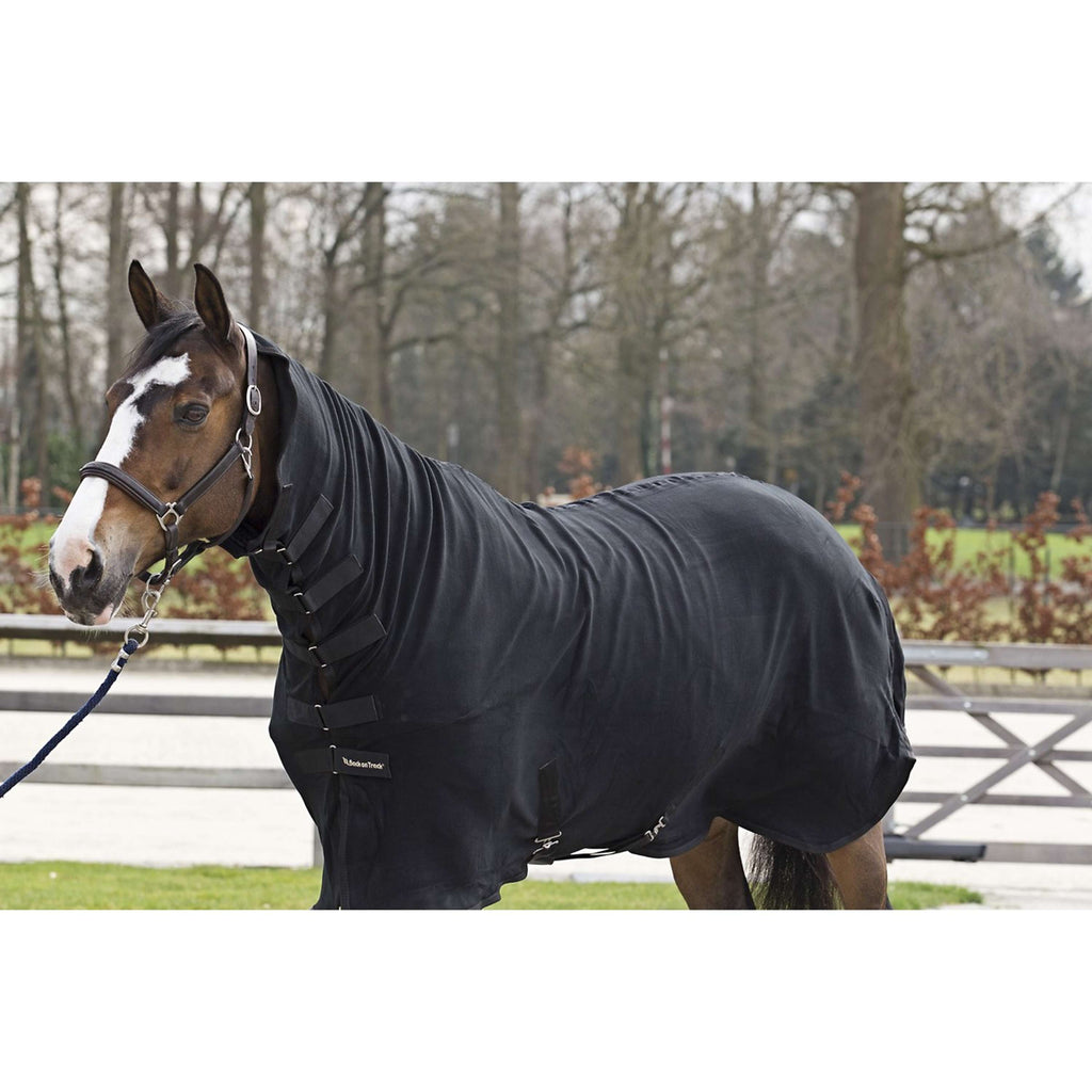 Back on Track Fleecedeken Supreme met Vaste Hals Black