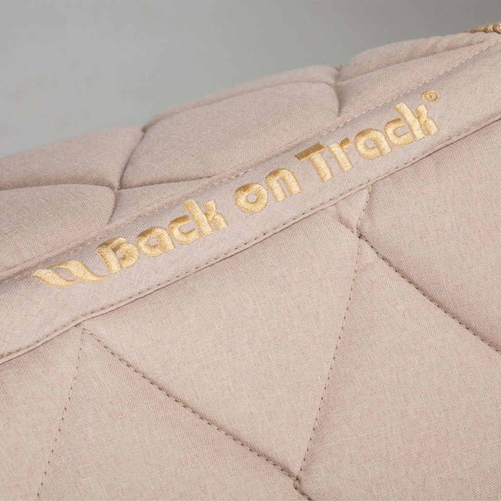Back on Track Saddlepad Haze Dressage Light beige