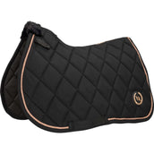 Back on Track Saddlepad Haze Jumping Black/Rose gold