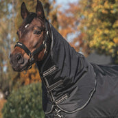 Back on Track Outdoor Rug Obsidian 300g with a Removable Hood Black