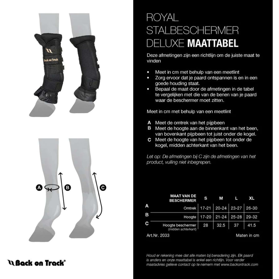 Back on Track Stable Protector Royal Deluxe WineRed
