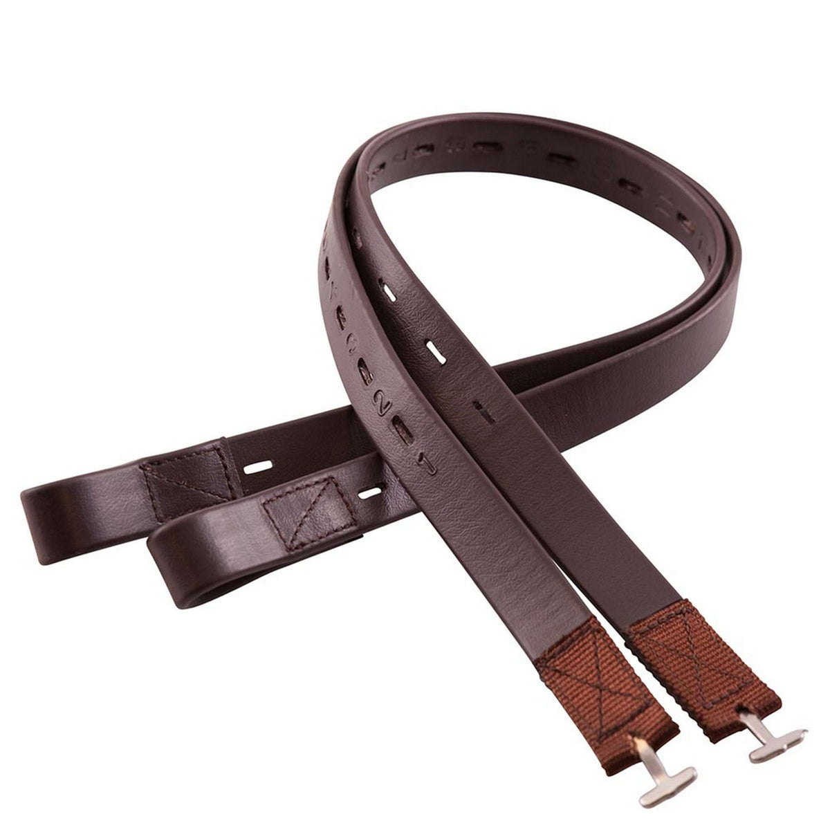 Tekna Stirrup Straps Dressage SS Buckles Brown