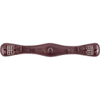 BR Dressage Girth Durham 2 Sided Elastic Brown/Silver