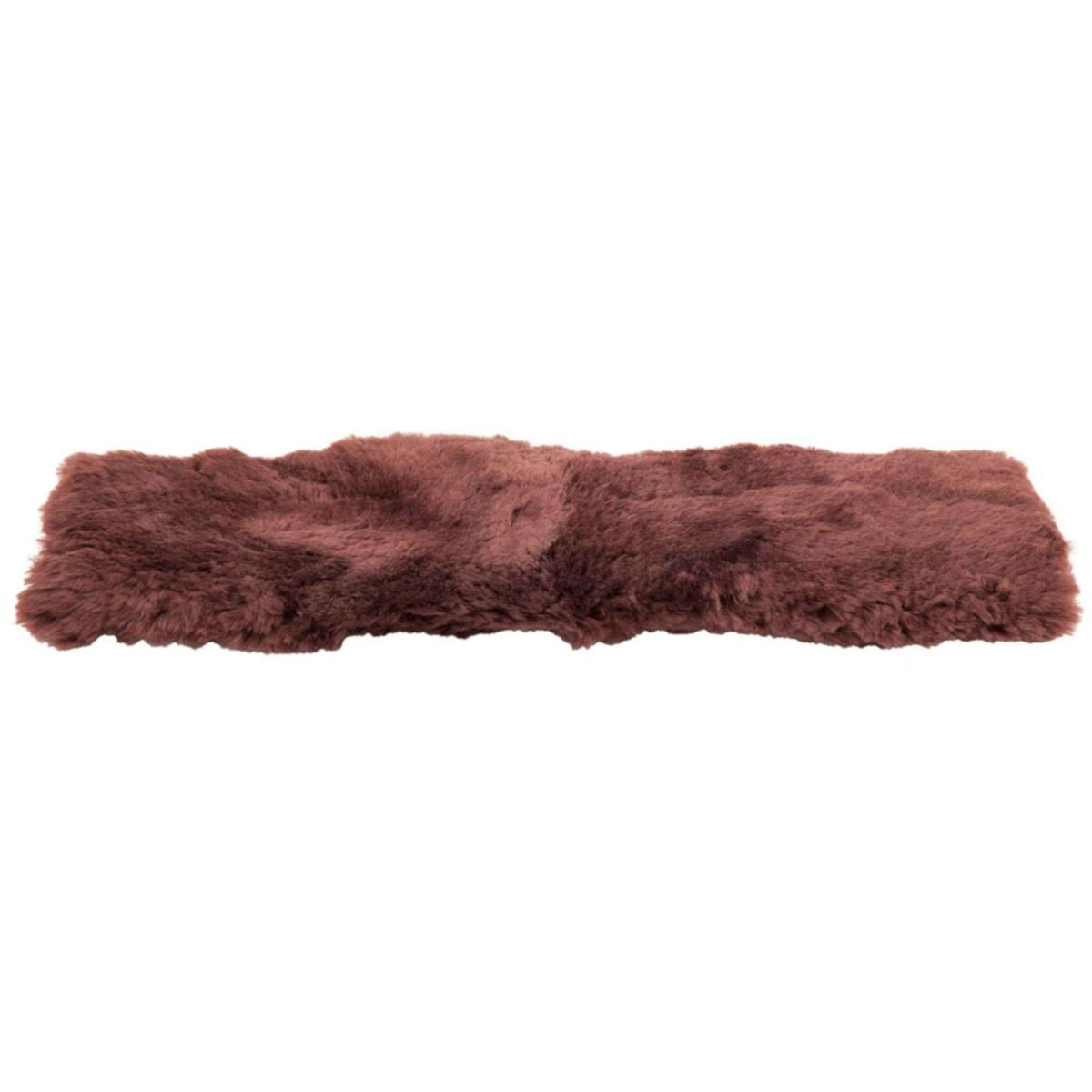 BR Girdle Cover Dressage Sheepskin Brown