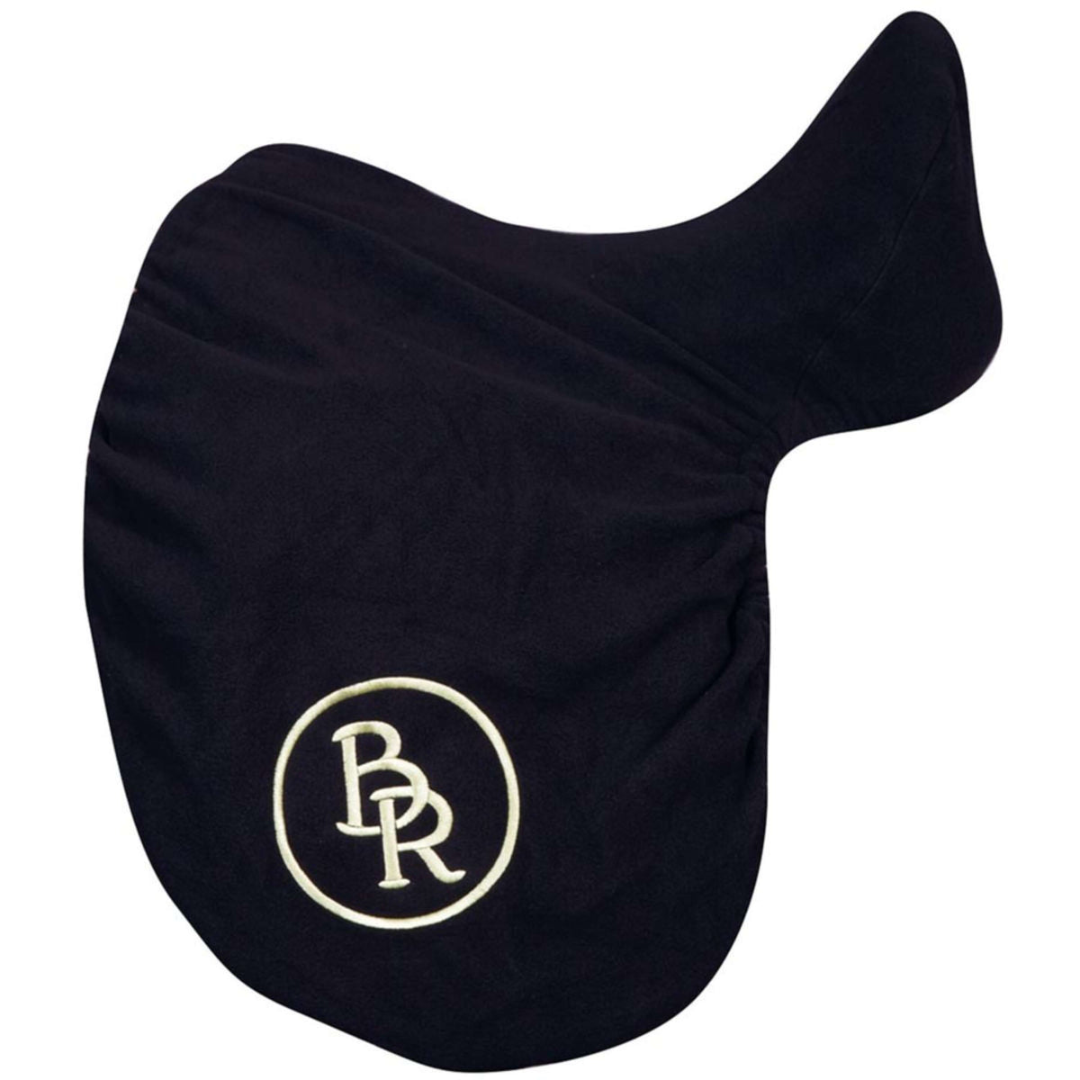 BR Saddle Cover Fleece Dressage Black