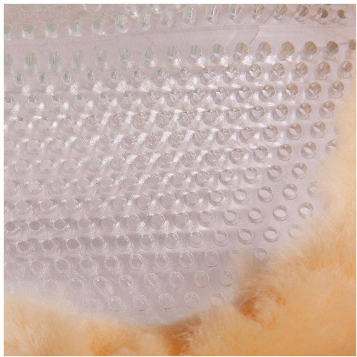 BR Gel Pad Therapeutic Soft Gel with Sheepskin Transparant