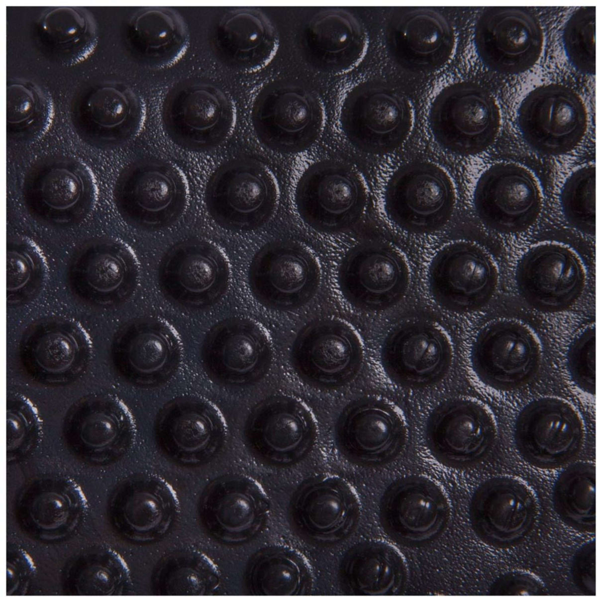 BR Gel Pad Massage Therapeutic Soft Gel Black