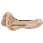 BR Half Pad Sheepskin met Rim Taupe