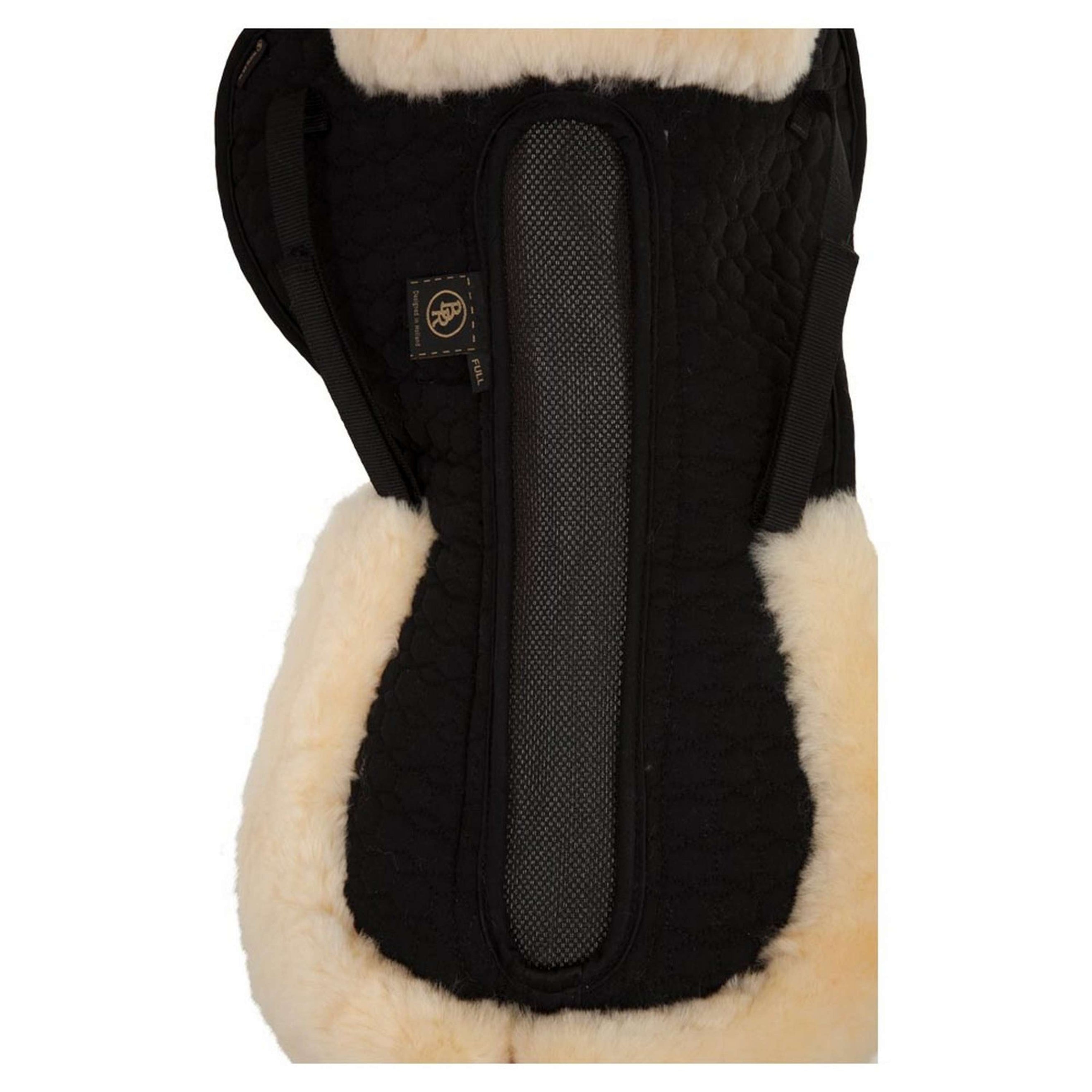 BR Half Pad Air Mesh Sheepskin Black/Natural BR Half Pad Air Mesh Sheepskin Black/Natural