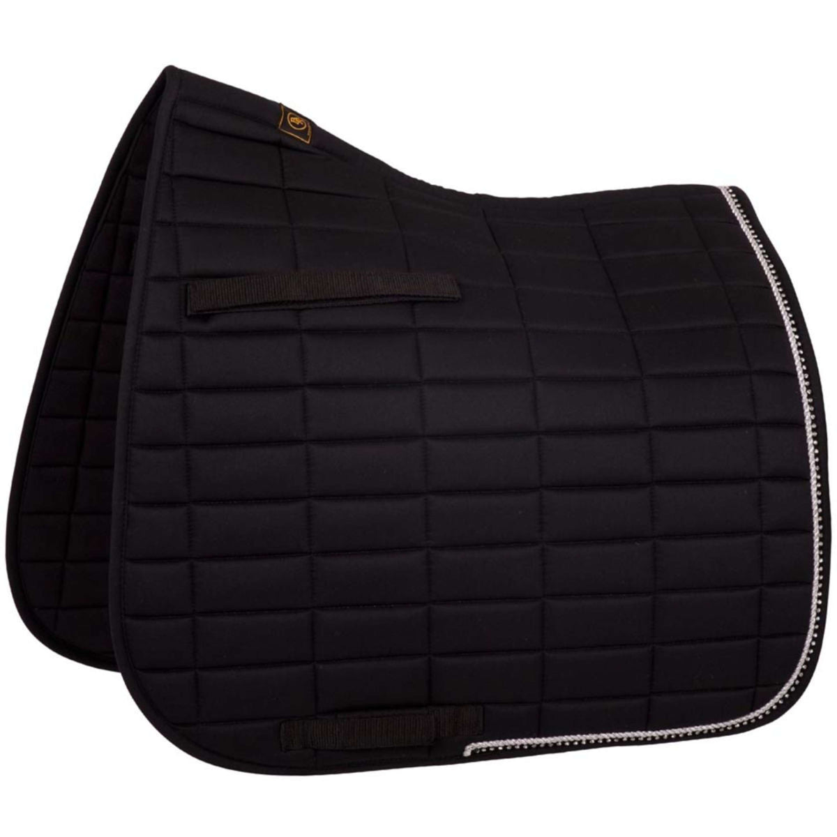 BR Saddlepad Glamour Chic Dressage Black