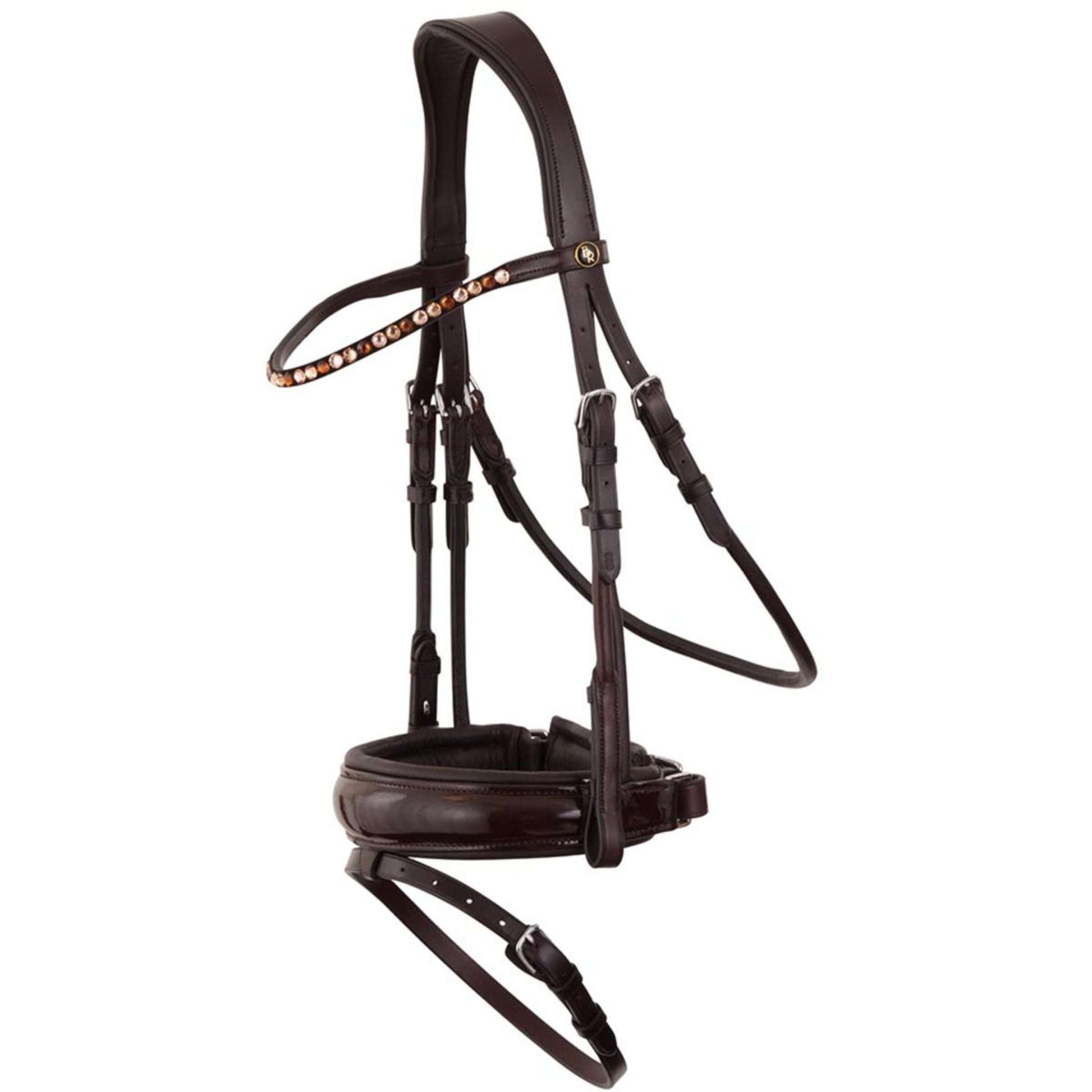 BR Bridle Andover Brown/Silver