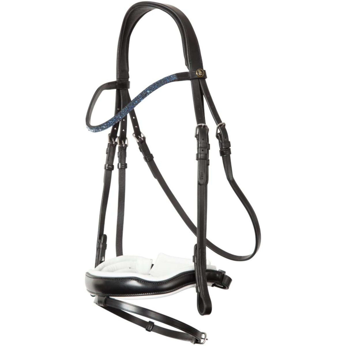 BR Bridle Newcastle Black/White