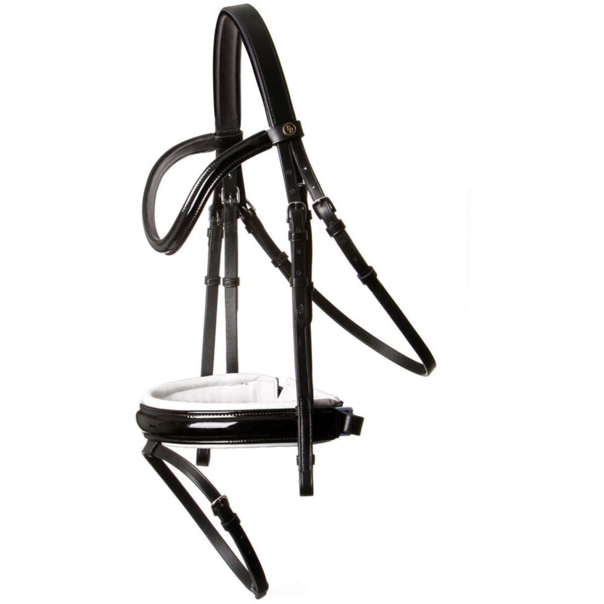 BR Bridle Kingston Black/White