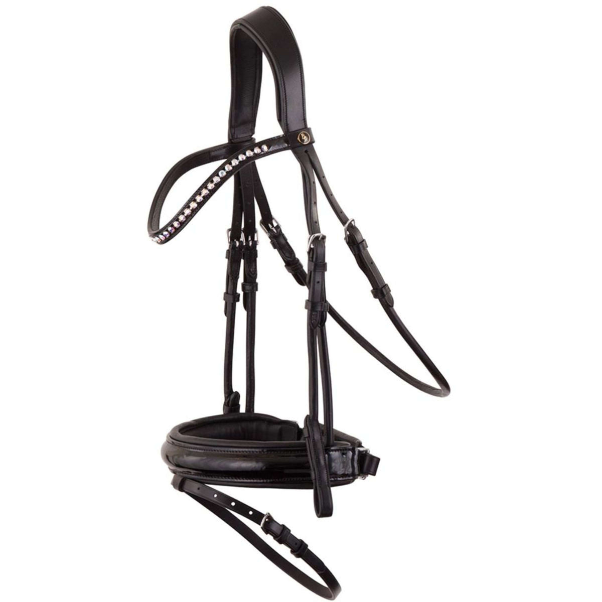 BR Bridle Eston Black/Silver