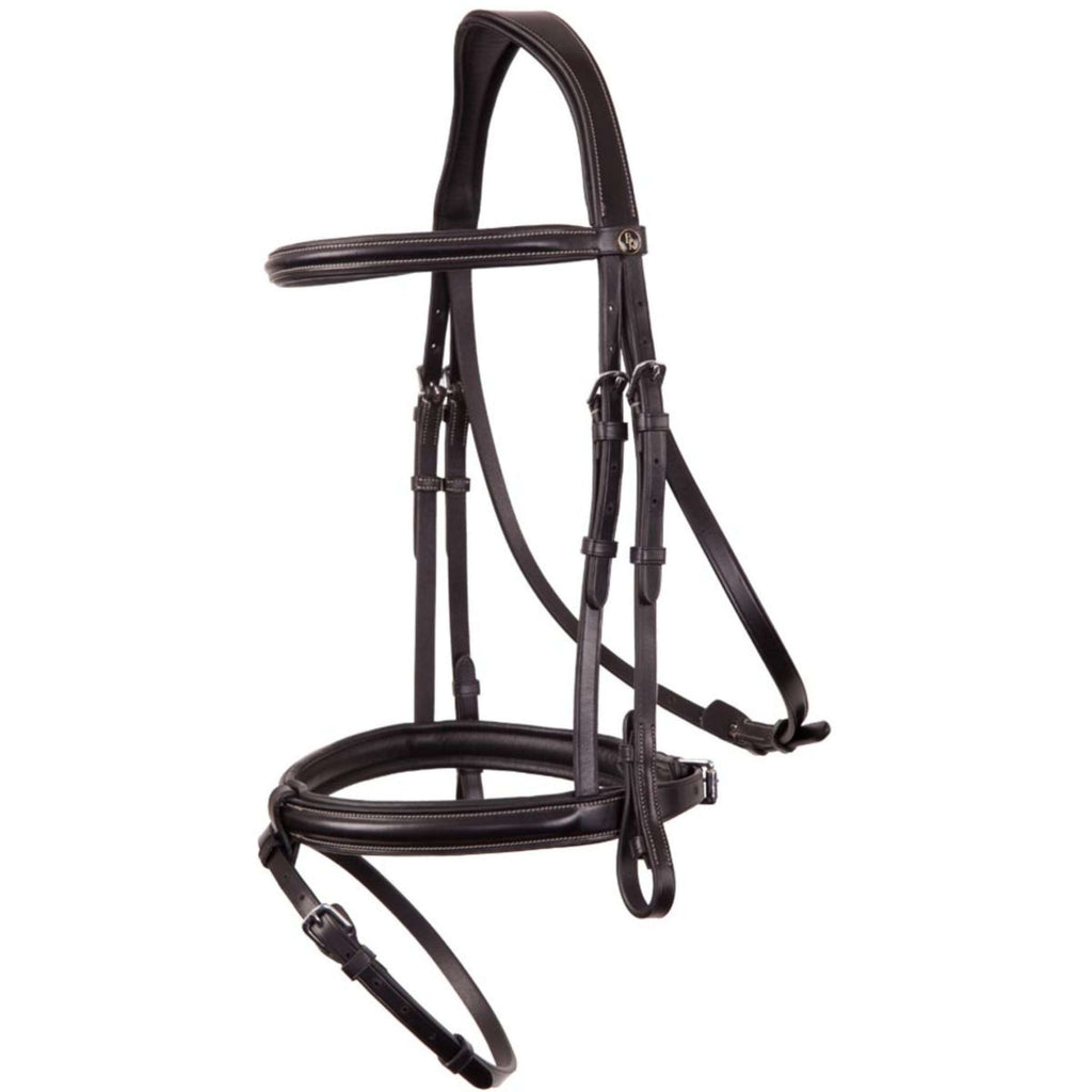 BR Bridle Kendal Combi Noseband Brown/Silver