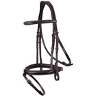 BR Bridle Kendal Combi Noseband Brown/Silver