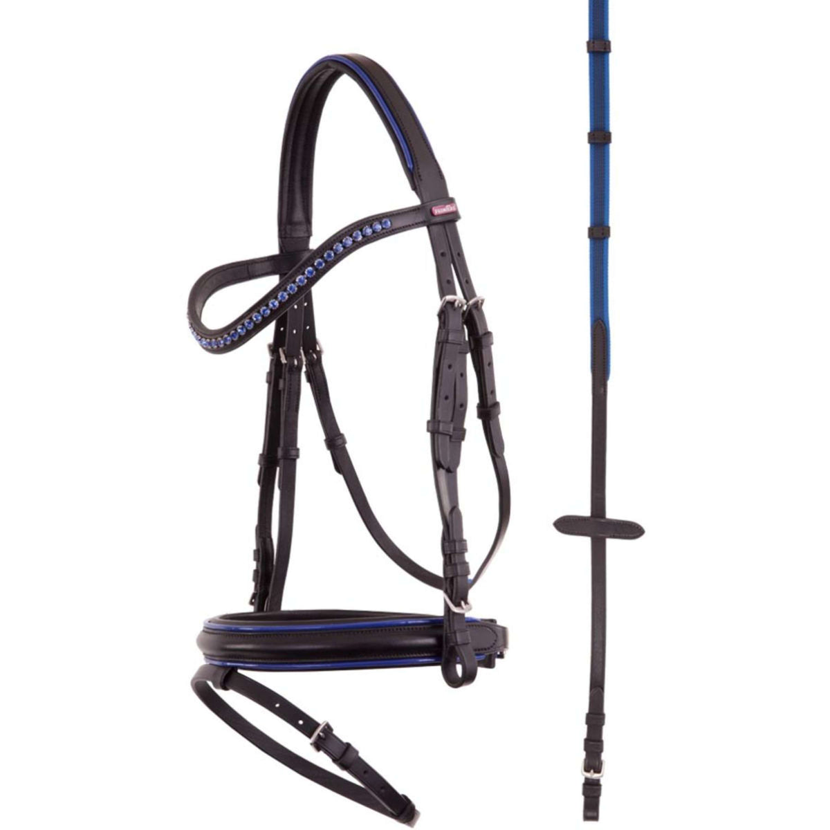 Premiere Bridle Nantes Black/Blue