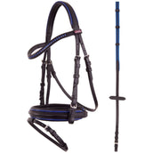 Premiere Bridle Nantes XS Black/Blue