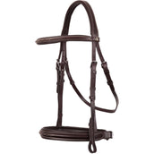 BR Bridle Oxford Hunter Fancy Brown/Silver