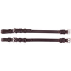 Premiere Cheek Pieces 13mm Stainless Steel Buckle Pair Brown