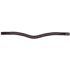 Premiere Browband Lyskamm Curved Crystal Black/Pink